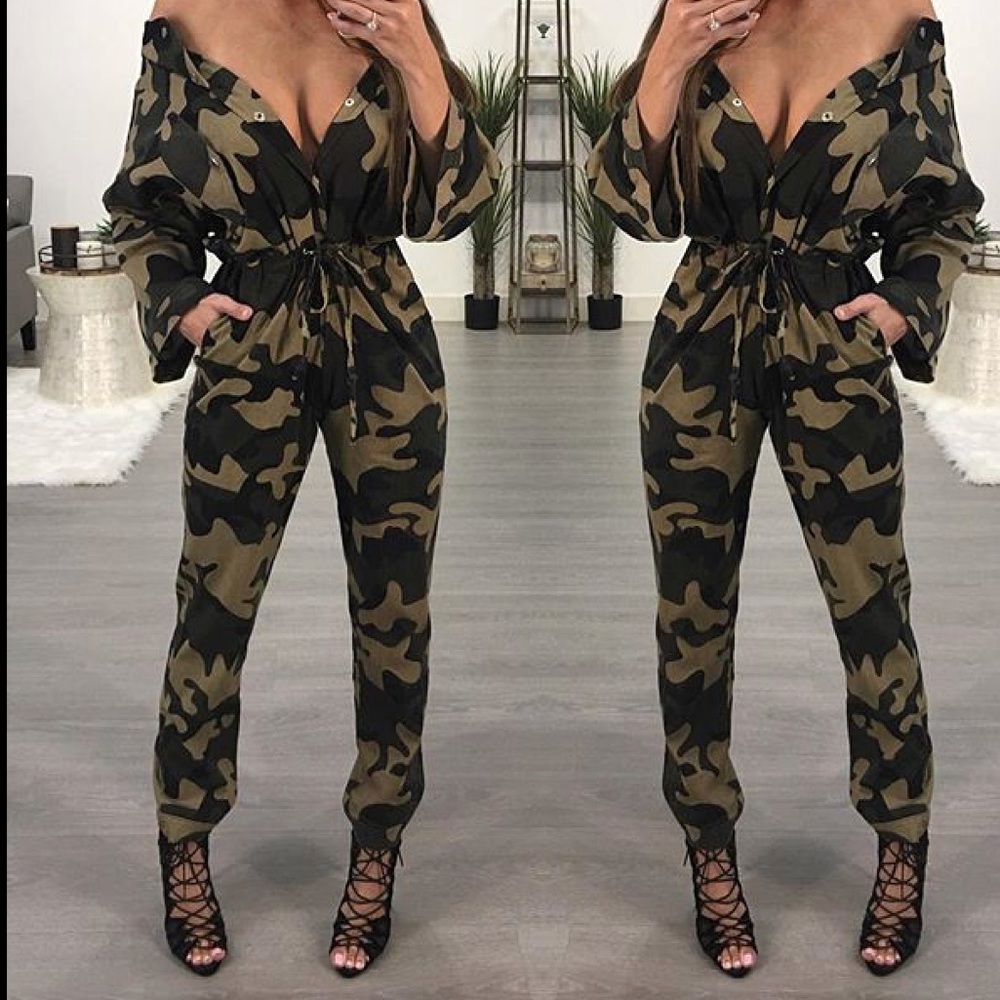 Camo Jumpsuit